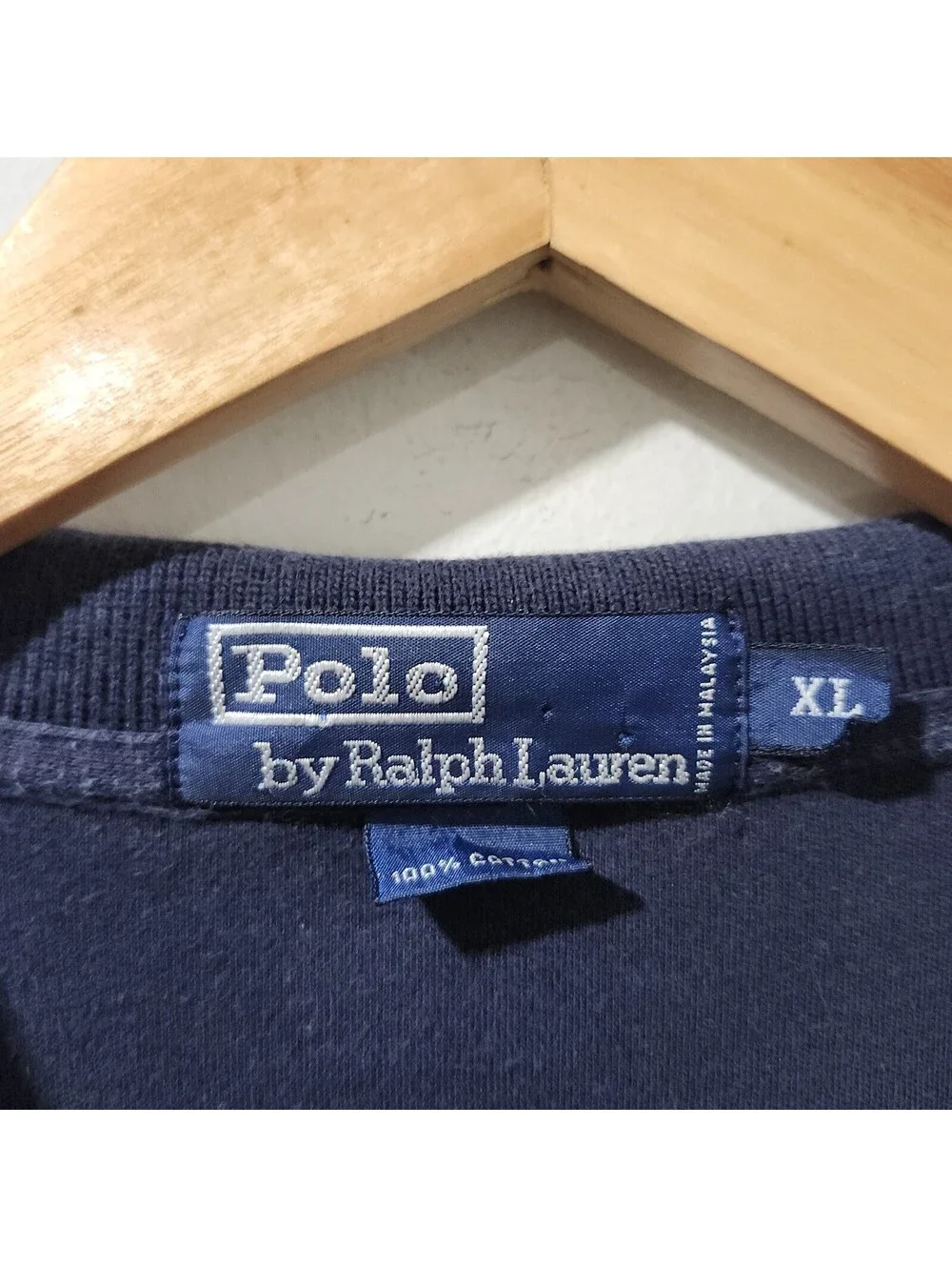Vintage Polo Ralph Lauren Long Sleeve Rugby Soft Golf Classic Preppy Money XL